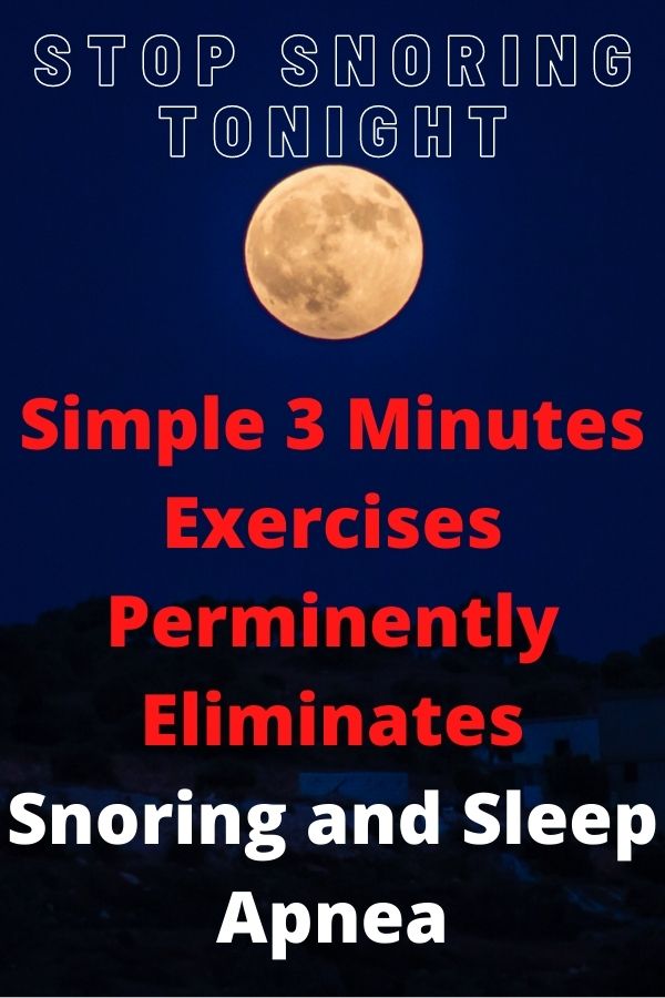 stop snoring program
