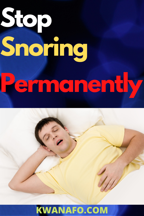 stop snoring permanently